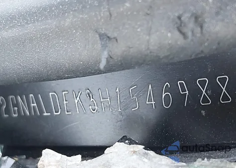 2017 Chevrolet Equinox Premier z USA, uszkodzony, nr VIN 2GNALDEK3H1546988